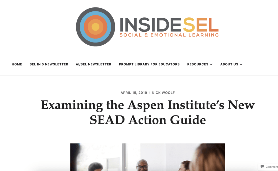 Examining the Aspen Institute’s New SEAD Action Guide